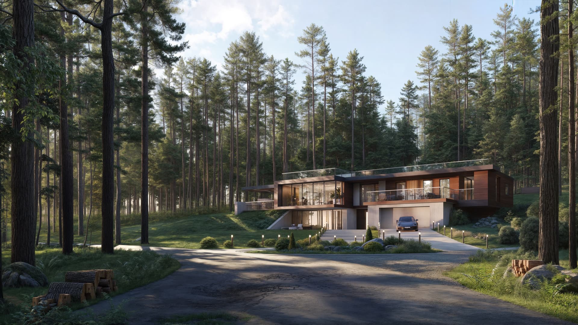 Architectural visualization - photorealism and light