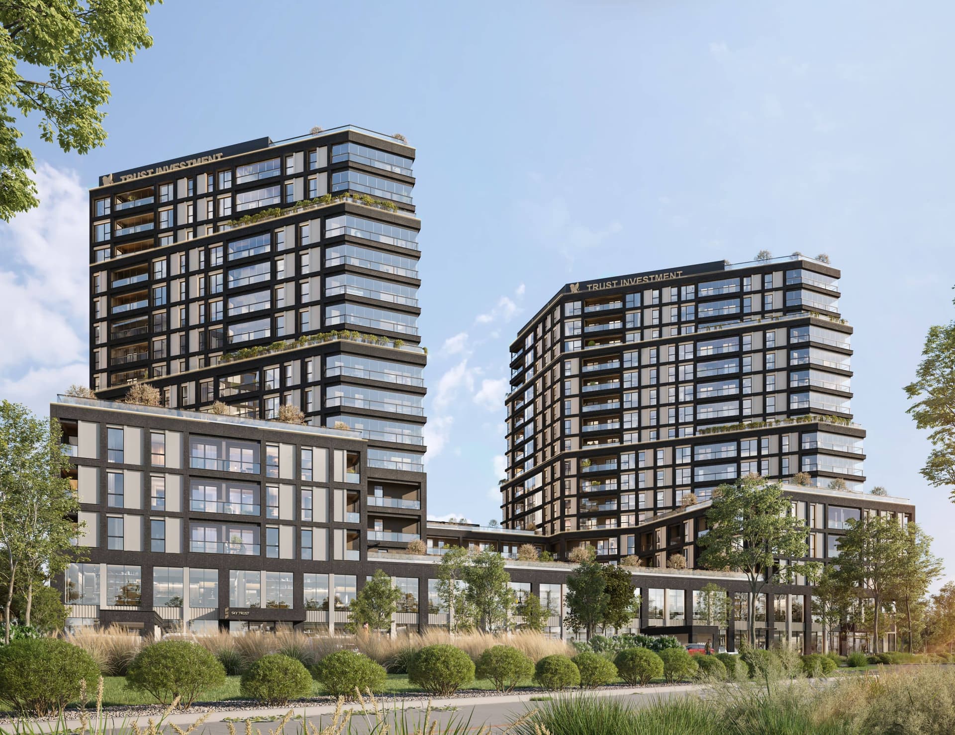 Architectural visualization - project example